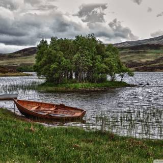 River Bank wallpaper