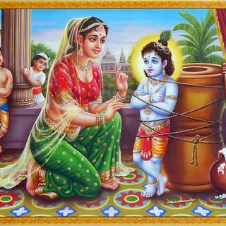 Yashoda Krishna wallpaper