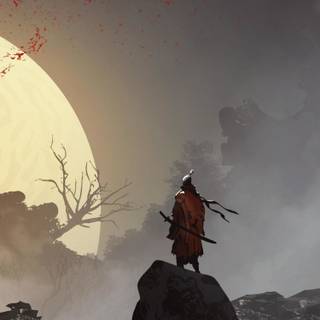 Lone Samurai-Sekiro wallpaper