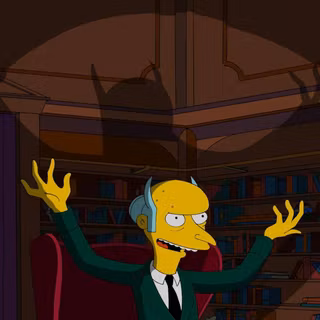 Mr. Burns wallpaper