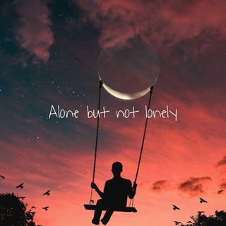 Lonely aesthetic girl wallpaper