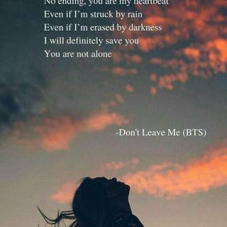 BTS album quotes wallpaper