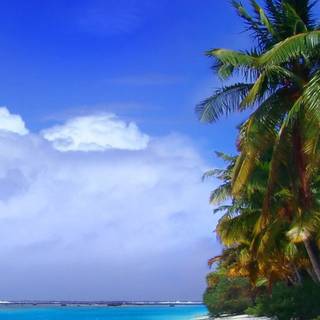 Beach mobile wallpaper