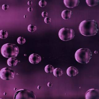 Colorful wavy bubbles wallpaper