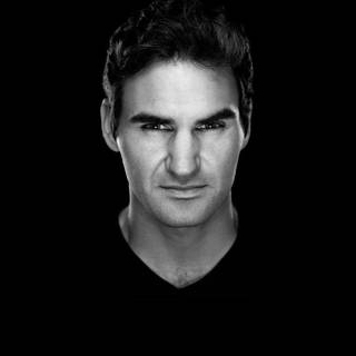 Roger Federer logo wallpaper