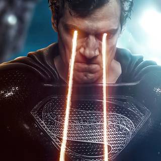 Superman heat vision wallpaper