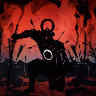 4k samurai red wallpaper