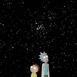 Rick and Morty tablet wallpaper