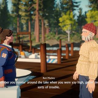 Lake Gamious wallpaper