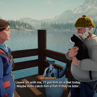 Lake Gamious wallpaper