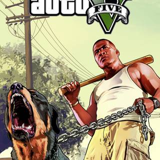 GTA V Franklin wallpaper