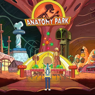 Rick and Morty drip wallpaper