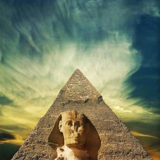 Egypt Pyramid HD iPhone wallpaper
