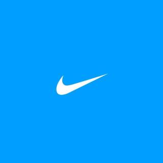Aesthetic blue Nike wallpaper