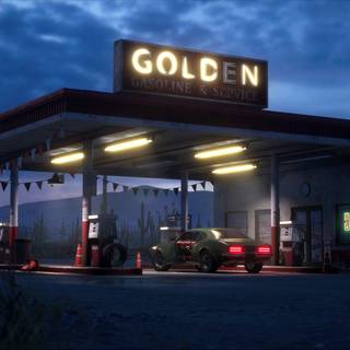 Petrol pump wallpaper