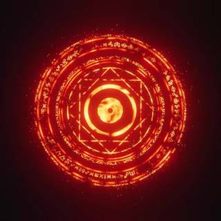 Dr Strange neon wallpaper