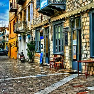 City street view wallpaper