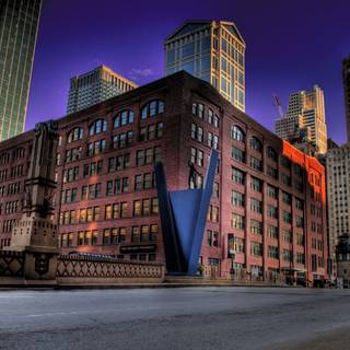 City street view wallpaper