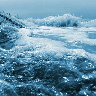 Aesthetic ocean PC wallpaper