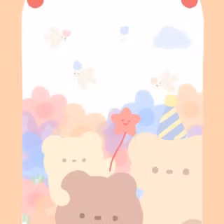 Kawaii iPad wallpaper