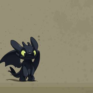 Cartoon dragon wallpaper