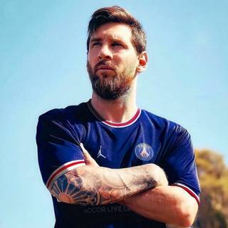 Messi PSG mobile wallpaper