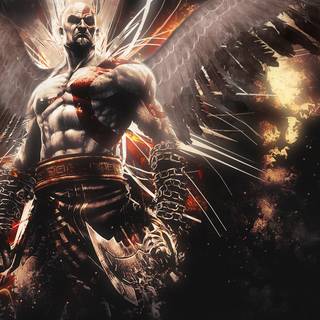 God of War desktop 4k HD wallpaper