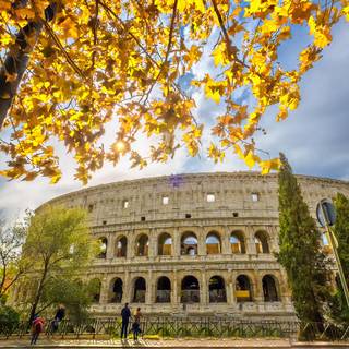Rome autumn wallpaper