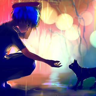 Clean anime wallpaper