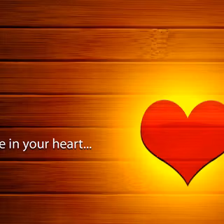 Heart line wallpaper