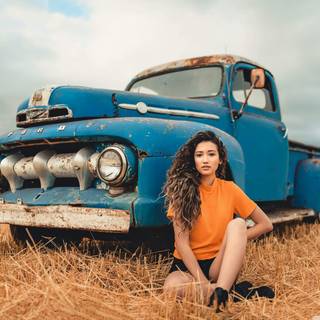 Broken truck wallpaper