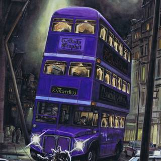 Knight Bus Harry Potter wallpaper
