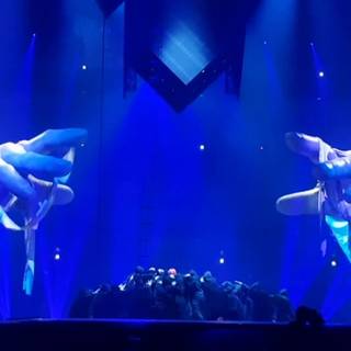 Jungkook on Fake Love Mama concert wallpaper