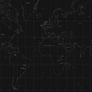 Desktop world map wallpaper