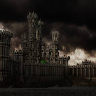 Minecraft dark wallpaper