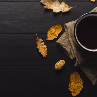 Cozy autumn 4K wallpaper