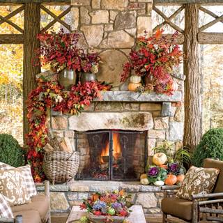 Autumn decoration wallpaper