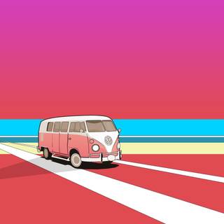 Camper van wallpaper