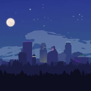 Minimalistic 2021 wallpaper