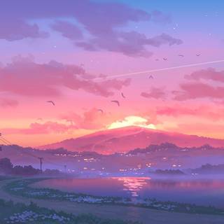 Desktop HD aesthetic landscape wallpaper