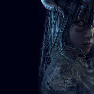 Realistic anime girls wallpaper