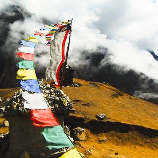 Tibetan flag wallpaper