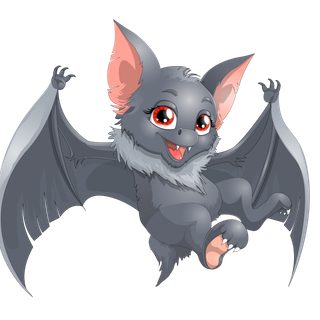 Halloween bat cartoon wallpaper