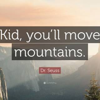 Mountains with saying wallpaper