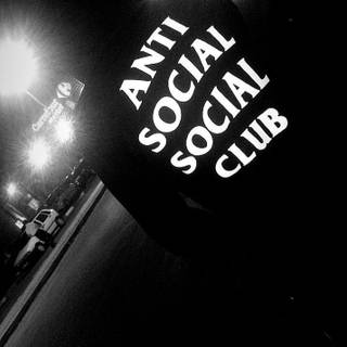 Aesthetic Anti Social wallpaper