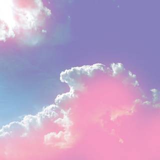 Aesthetic pastel computer wallpaper