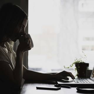 Office worker wallpaper