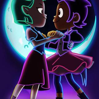 Luz x Amity wallpaper