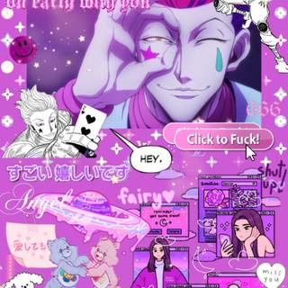 Hisoka icons wallpaper