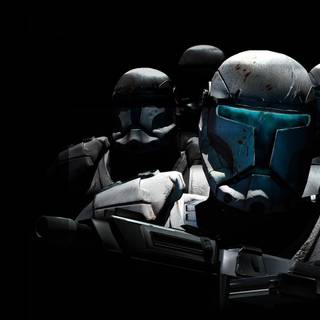 Galactic Republic soldiers wallpaper
